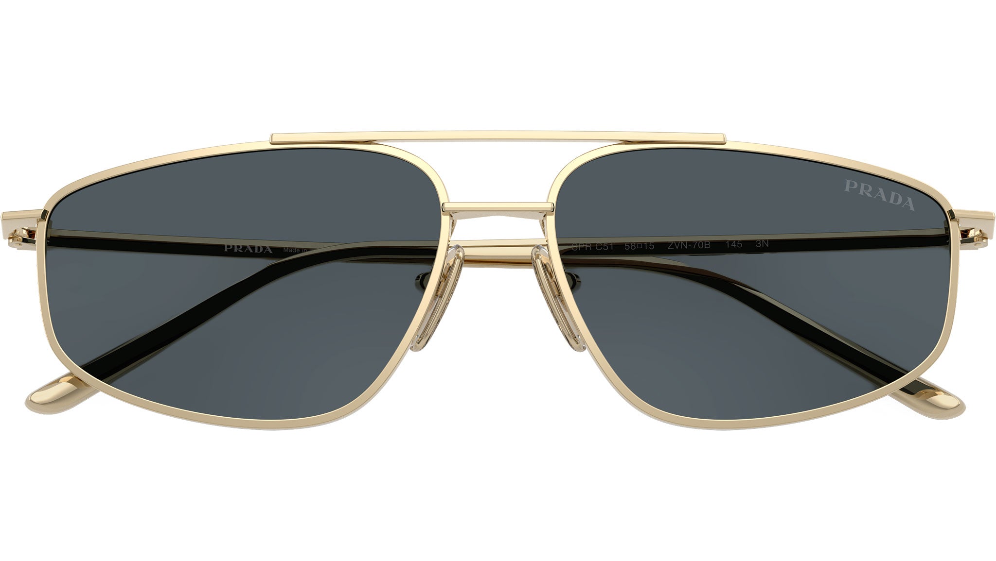 PR C51S Prada Sunglasses ZVN70B Pale Gold - eye-oo.com
