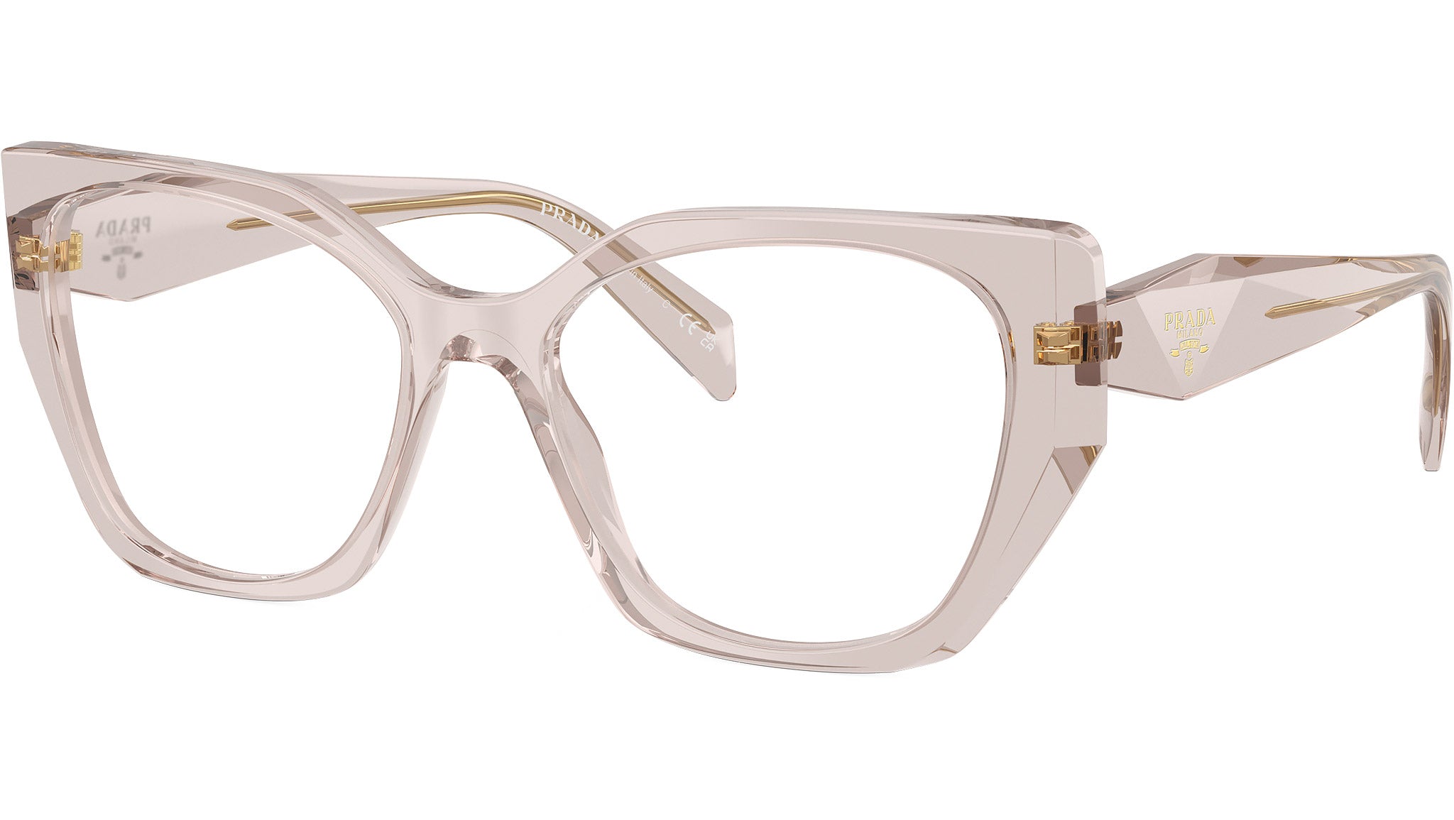 PR 18WV Prada Glasses 29D1O1 Cold Mauve - eye-oo.com