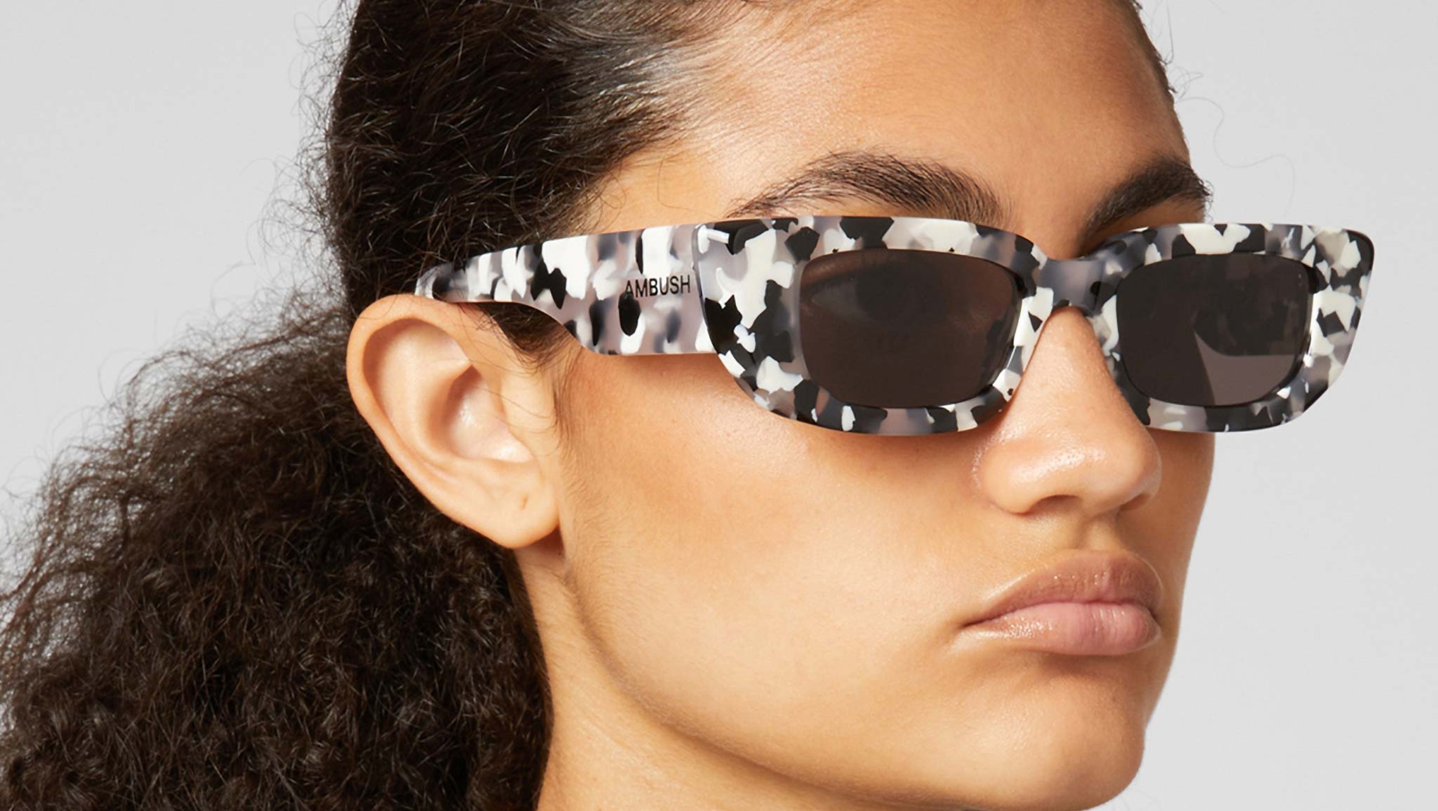 Ambush Nova 1207 Havana Black Sunglasses - eye-oo.com