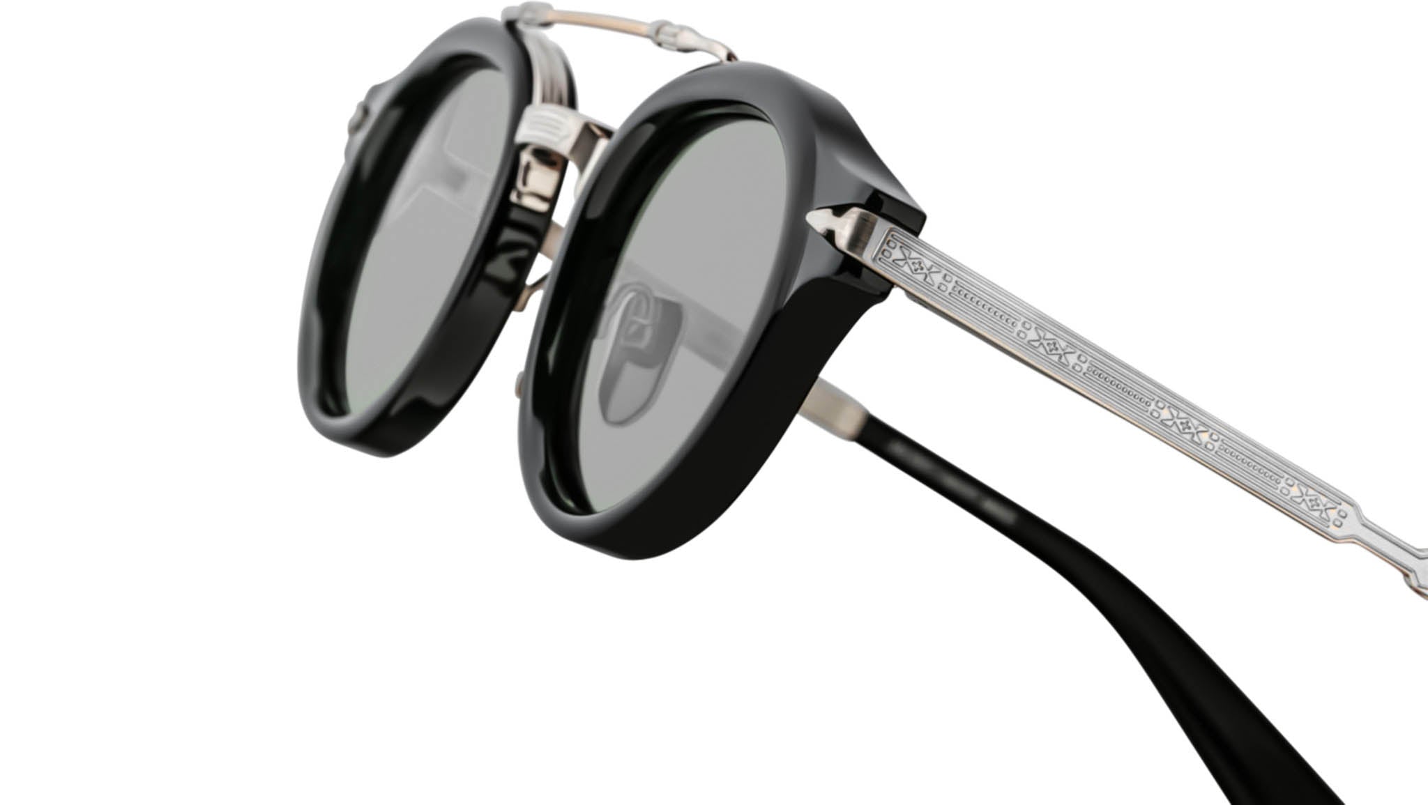 Jacques Marie Mage Delage Noir RX Optical Frame JMMDGRX-01 - eye