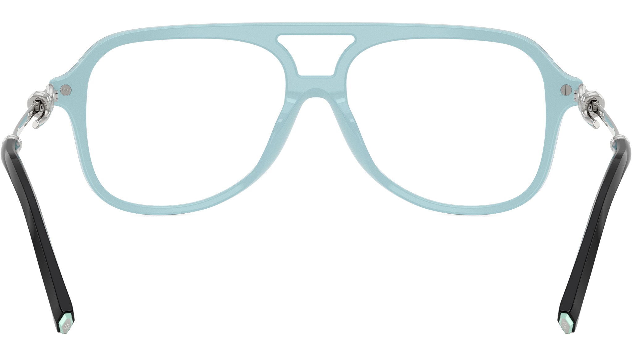 TF2283 Tiffany Glasses 8055 Black On Tiffany Blue - eye-oo.com