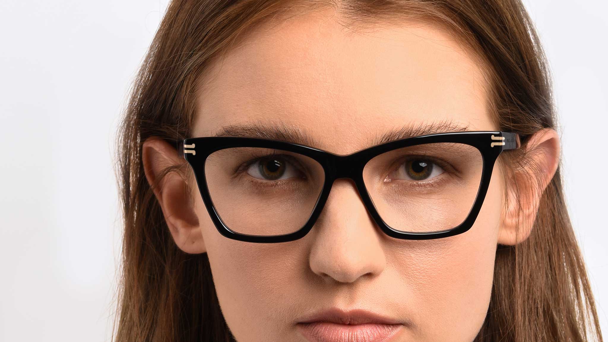 まつこ Marc Jacobs MJ 1039 807 Optical Frame Black - eye-oo.com