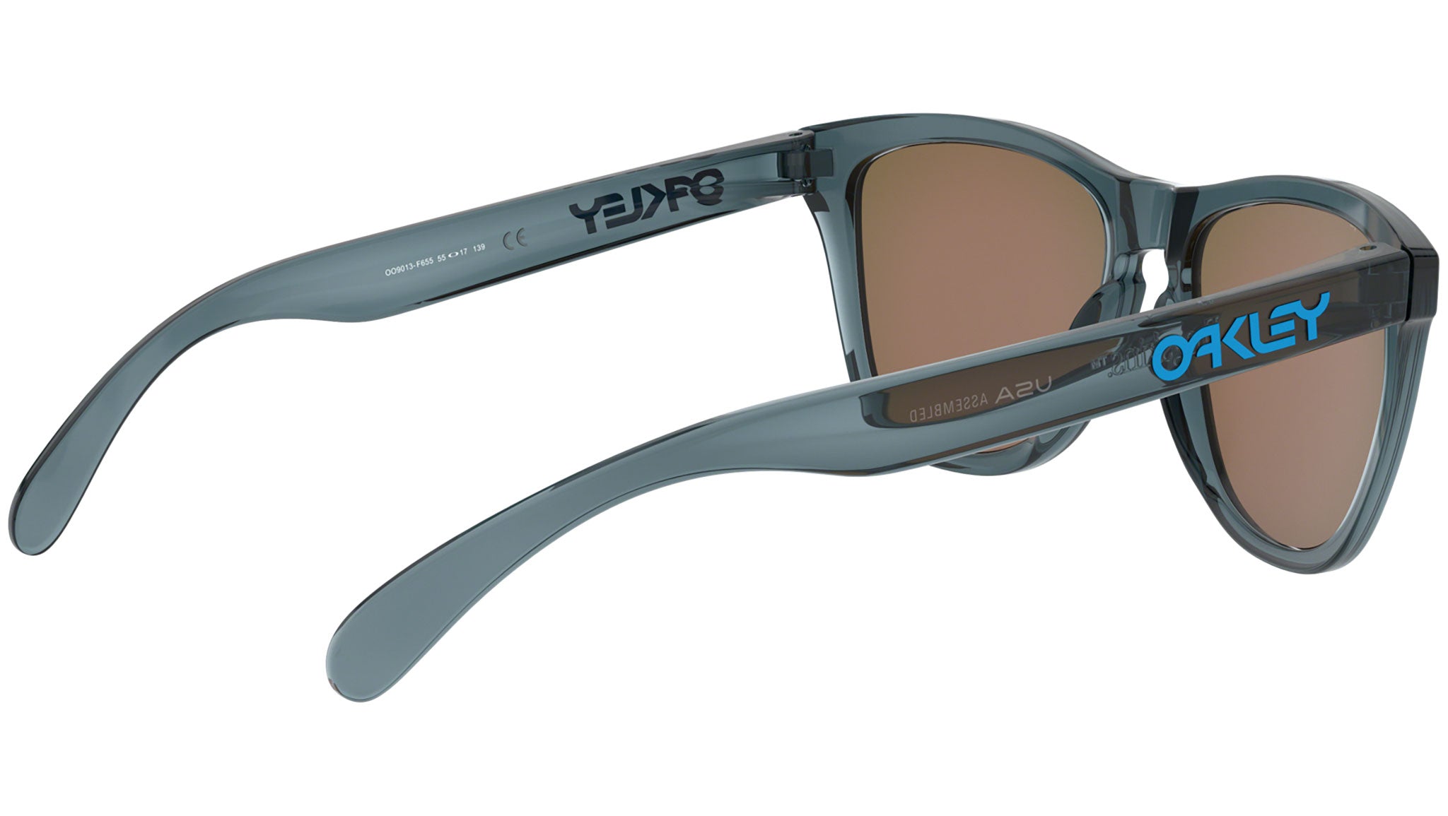 Oakley Frogskins OO9013 Sunglasses F6 Crystal Black - eye-oo.com