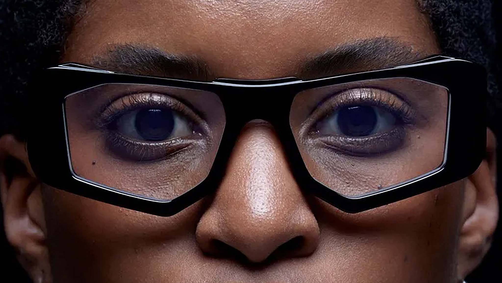 Kuboraum F6 BSO Black Shine Optical frame - eye-oo.com