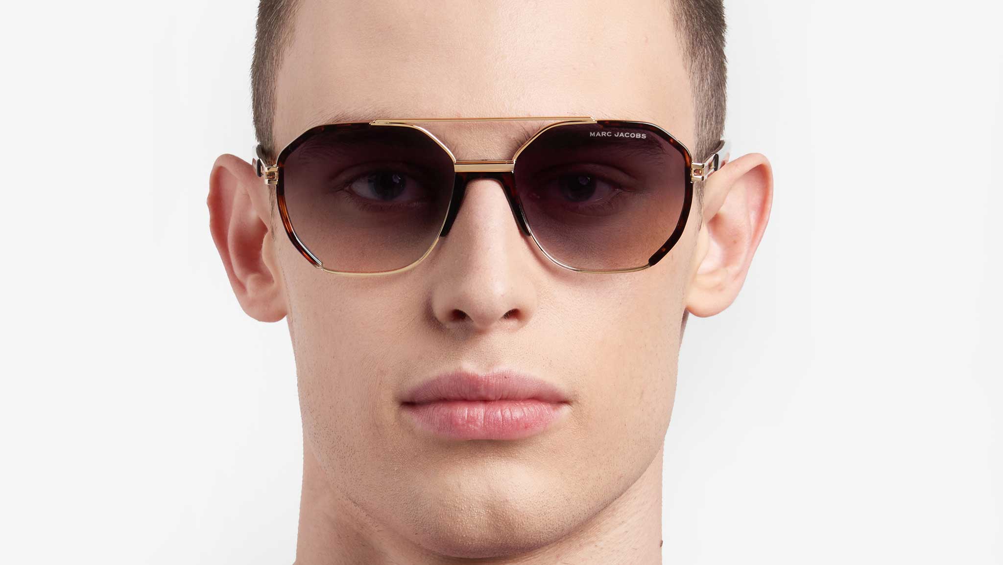 Marc Jacobs MARC 749/S 06J 9K Sunglasses Gold Havana - eye-oo.com