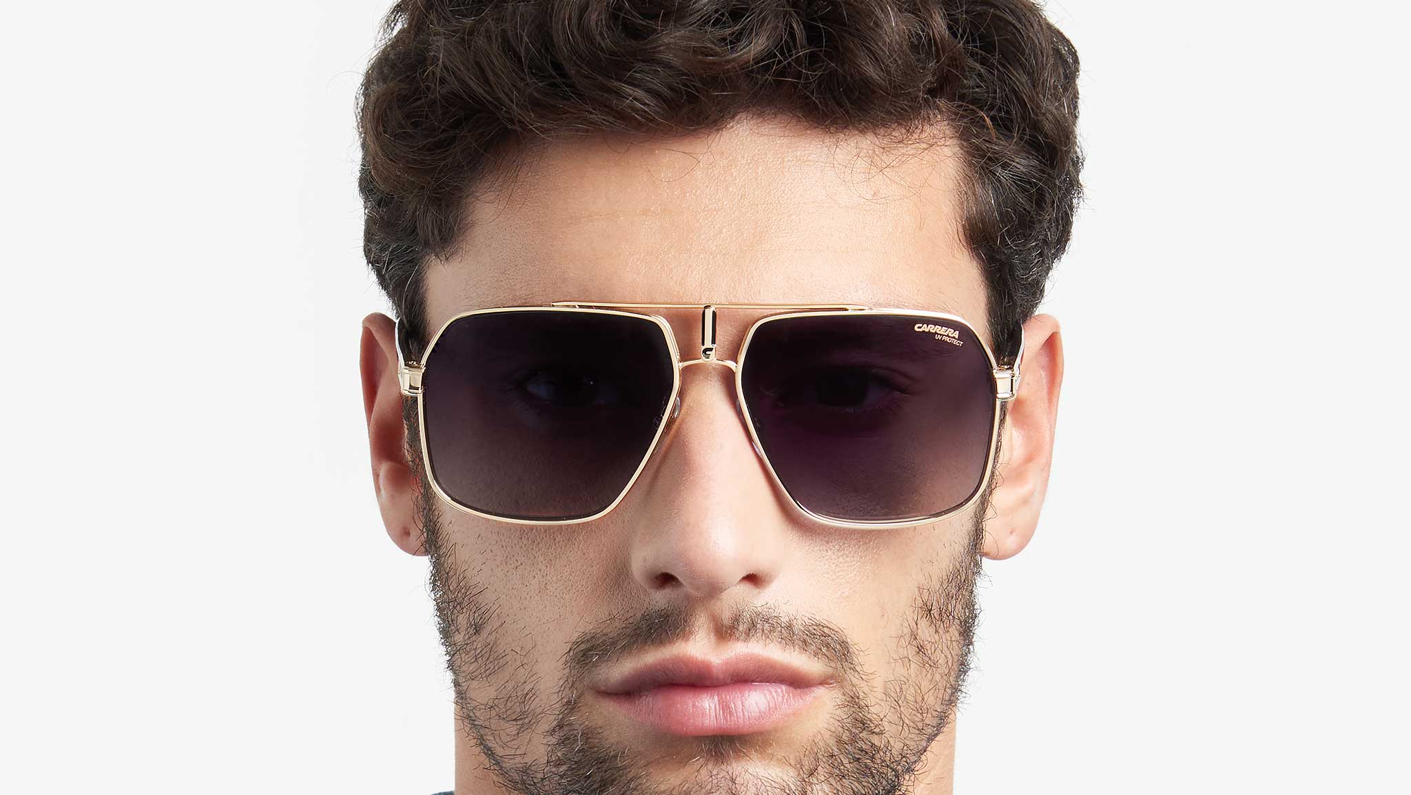 Carrera 1055/S 2M2 9O Sunglasses Black Gold - eye-oo.com