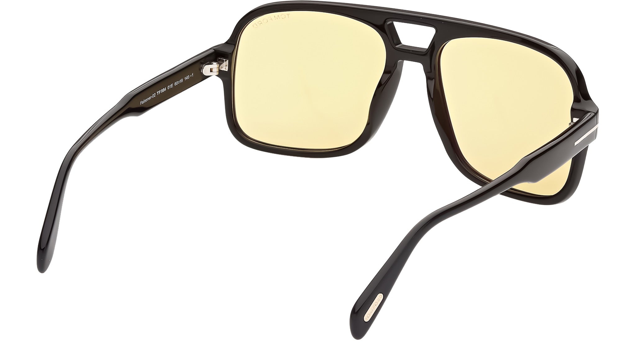 Tom Ford Falconer-02 Sunglasses FT0884 01E Shiny Black - eye-oo.com