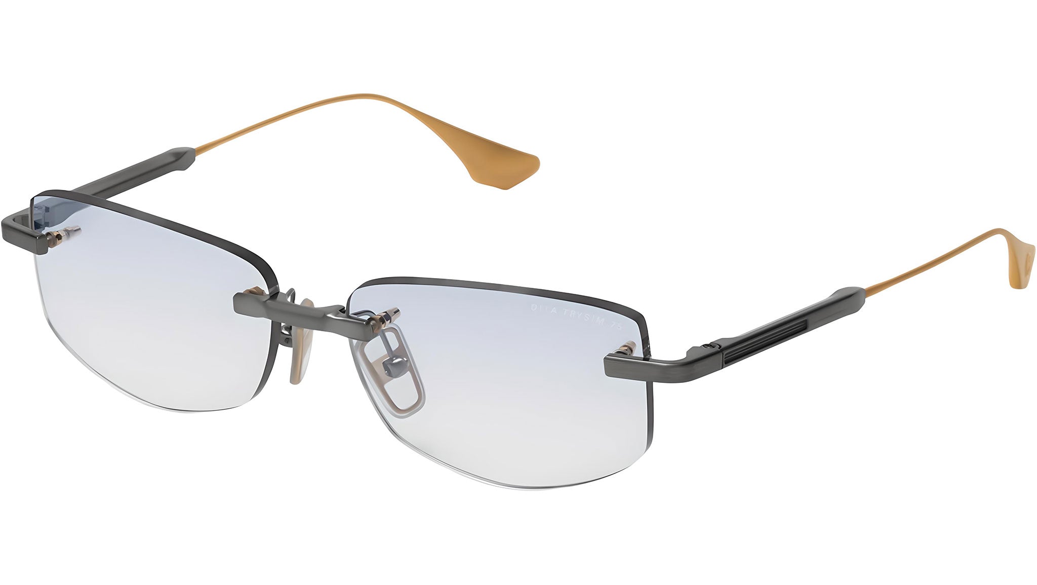 Dita Trysim.75 DTX182 03 Optical Frame Antique Silver - eye-oo.com