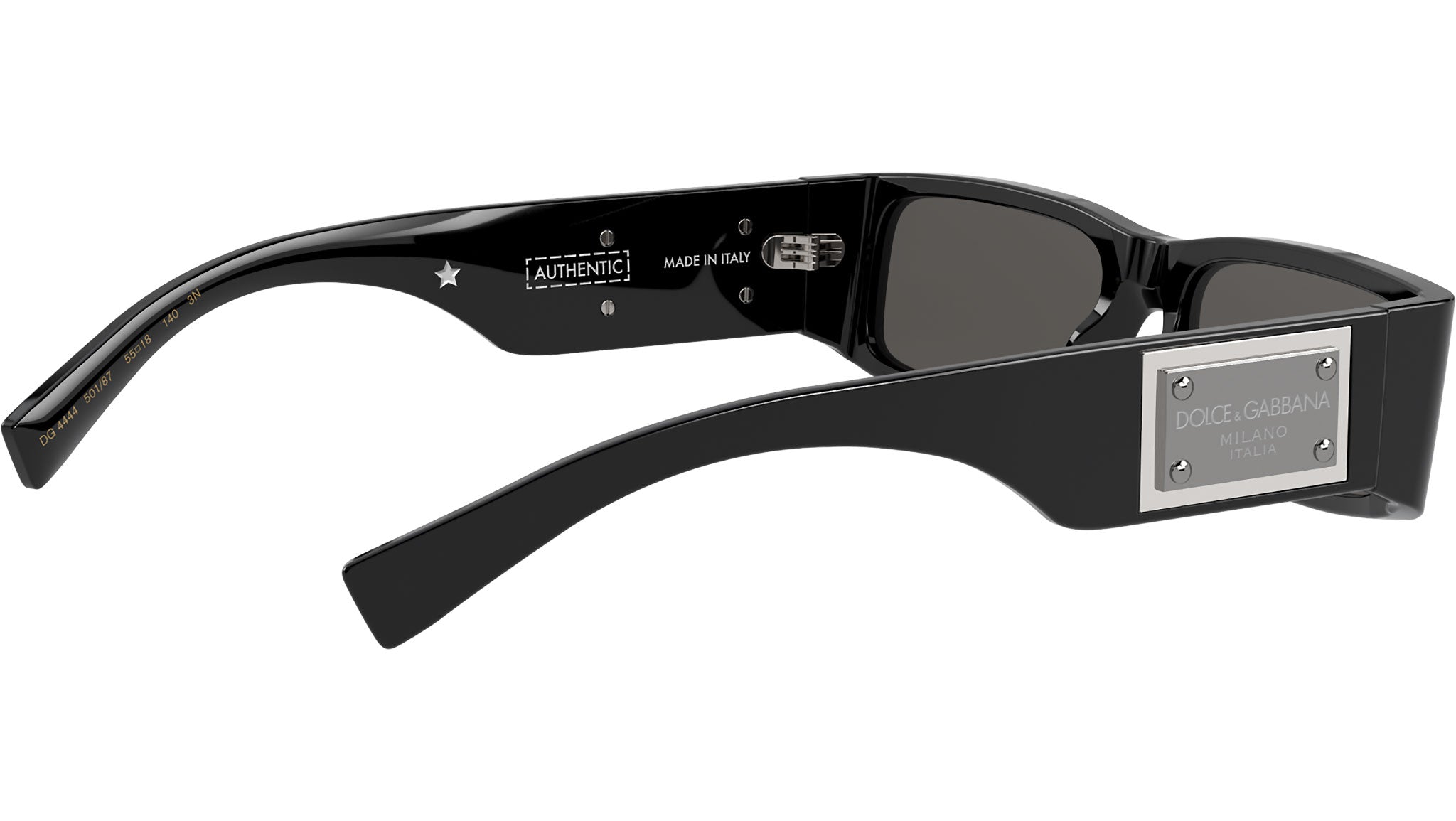 Dolce & Gabbana Sunglasses Dolce & Gabbana 0Dg4411 501/87 Nero 54/19/140 - NWT Amazon.com: Sunglasses Dolce & Gabbana DG 4401 501/87 Black  main image 2