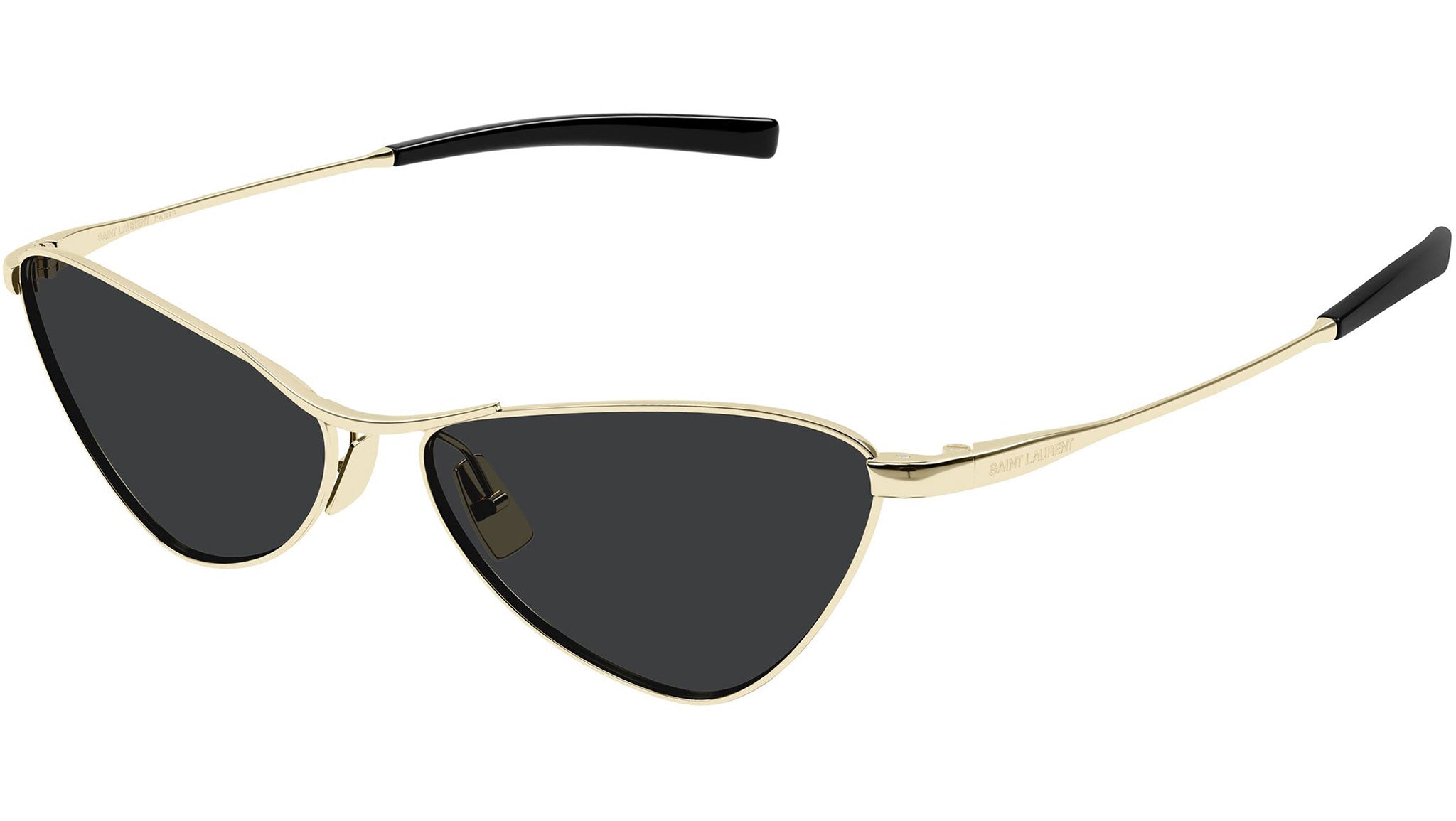 SL 830 Saint Laurent Sunglasses 002 Light Gold - eye-oo.com