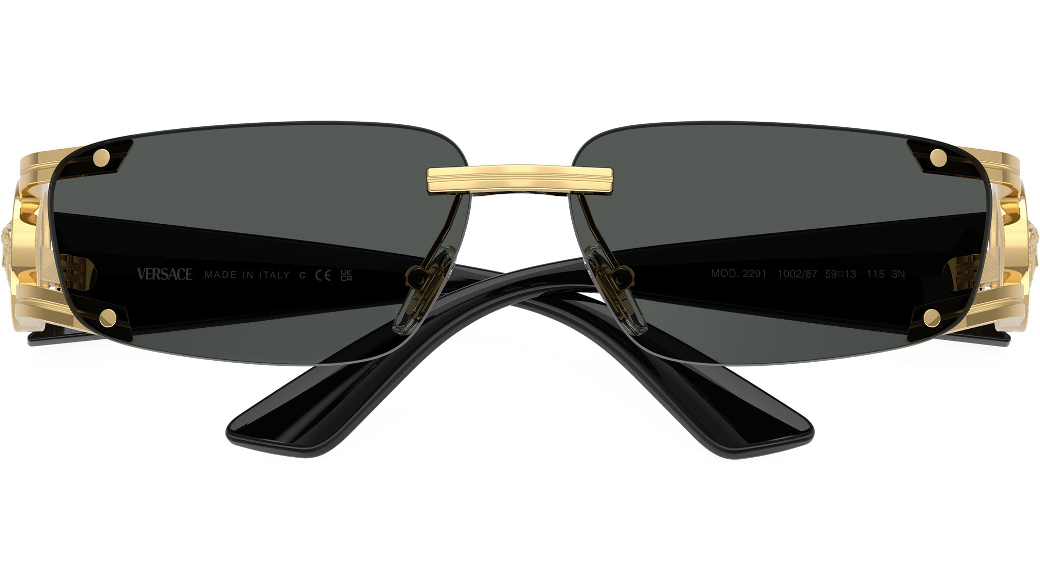 Versace VE2291 Sunglasses 100287 Gold - eye-oo.com