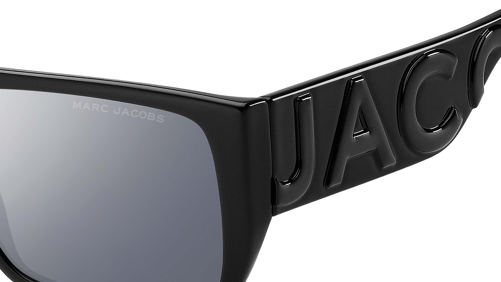 Marc Jacobs MARC LOGO 096/S 08A T4 Sunglasses Black Grey  display picture 3