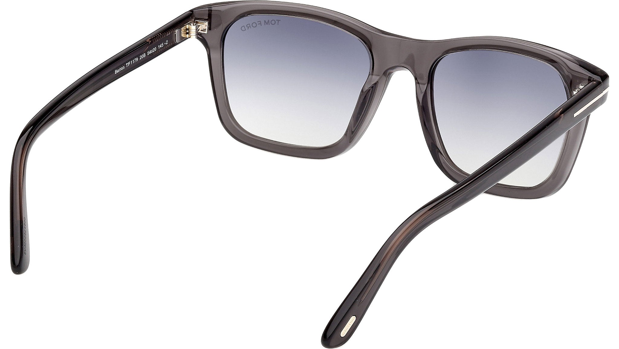 Tom Ford Barron Sunglasses FT1179 20B Shiny Grey - eye-oo.com