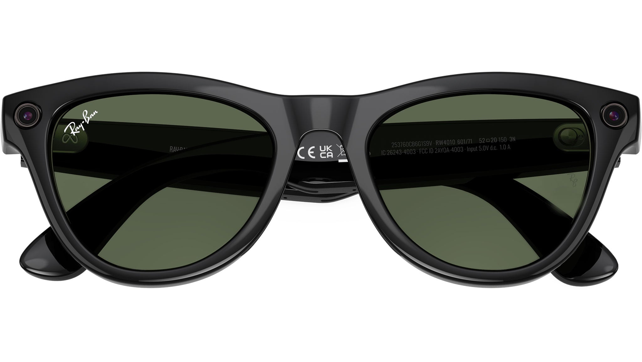 Ray-Ban Meta | Skyler RW4010 Smart Glasses 601/71 Black Green