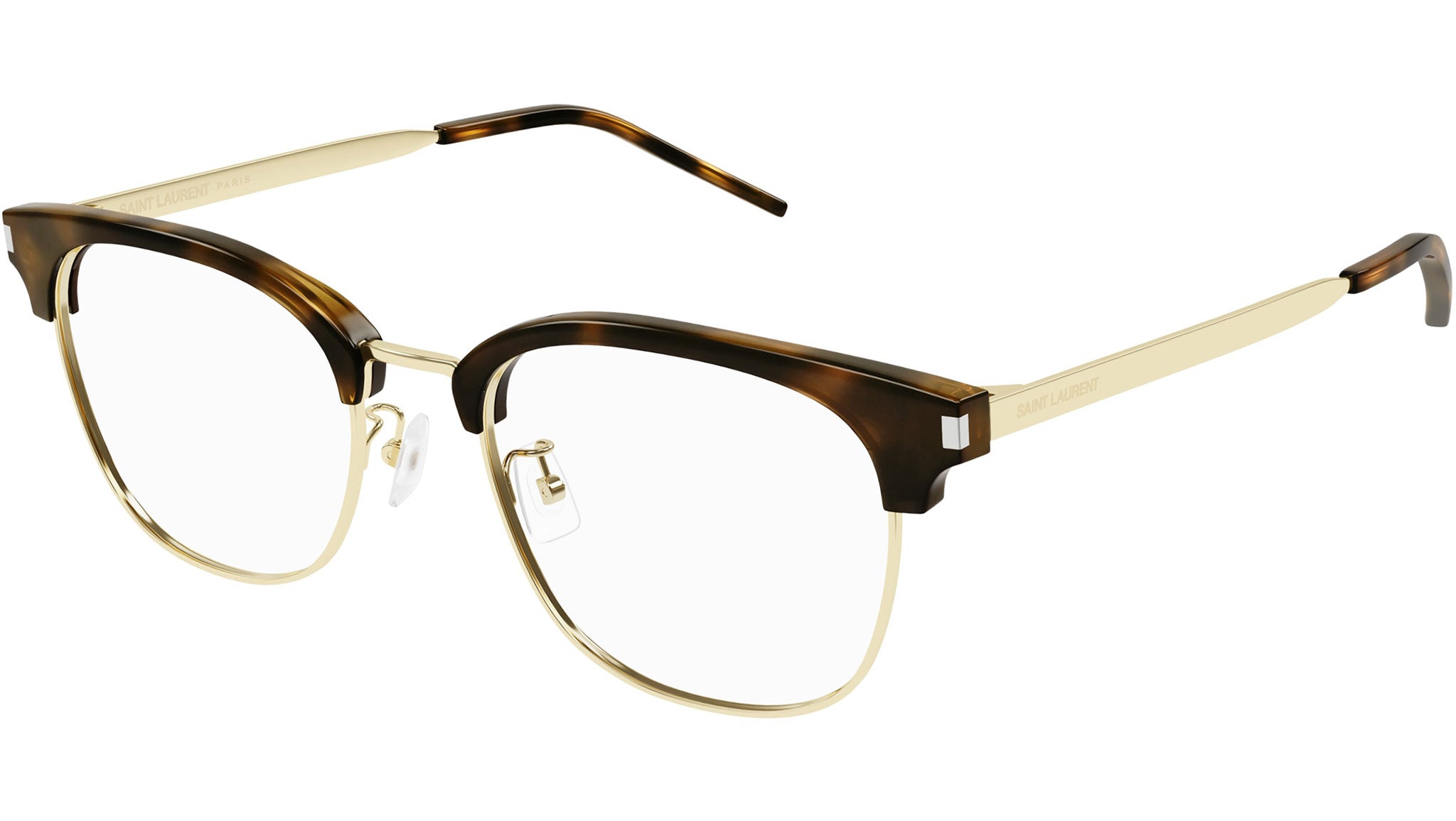 ◆Saint Laurent◆ SL649F 001 54 888290917067 Saint Laurent SL 649/F Eyeglasses 001 Shiny Black - eye-oo.com