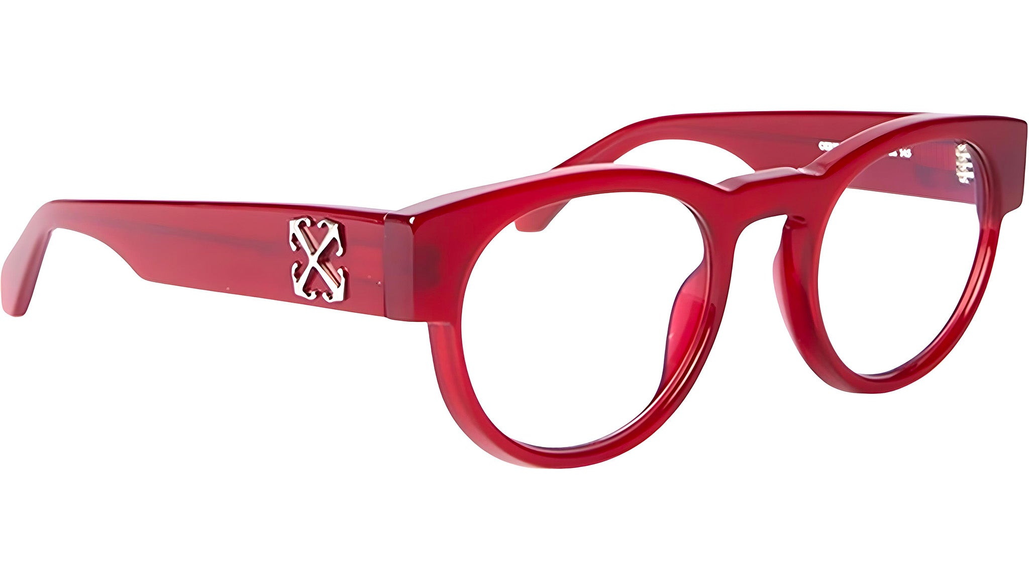 Off-White Style 58 Optical Frame 2800 Red - eye-oo.com