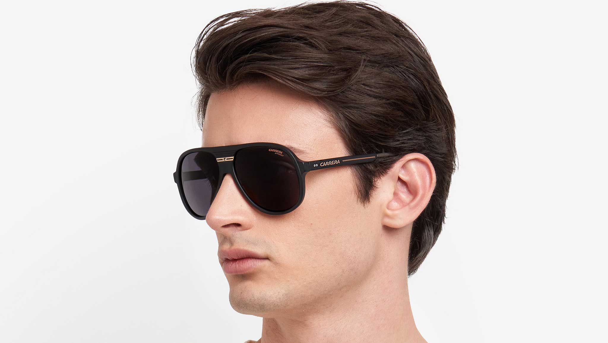 Carrera C SPORT 07/S I46 IR Sunglasses Matte Black Gold  display picture 2