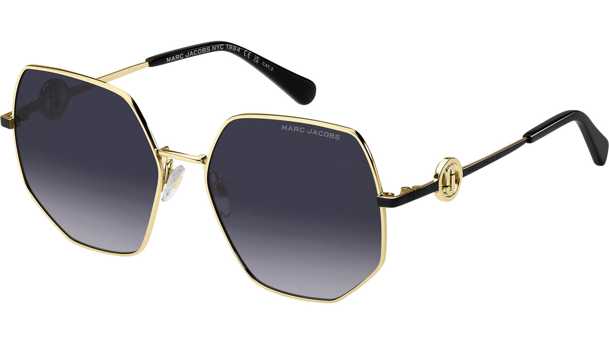 Marc Jacobs MARC 730/S RHL 9O Sunglasses Gold Black - eye-oo.com