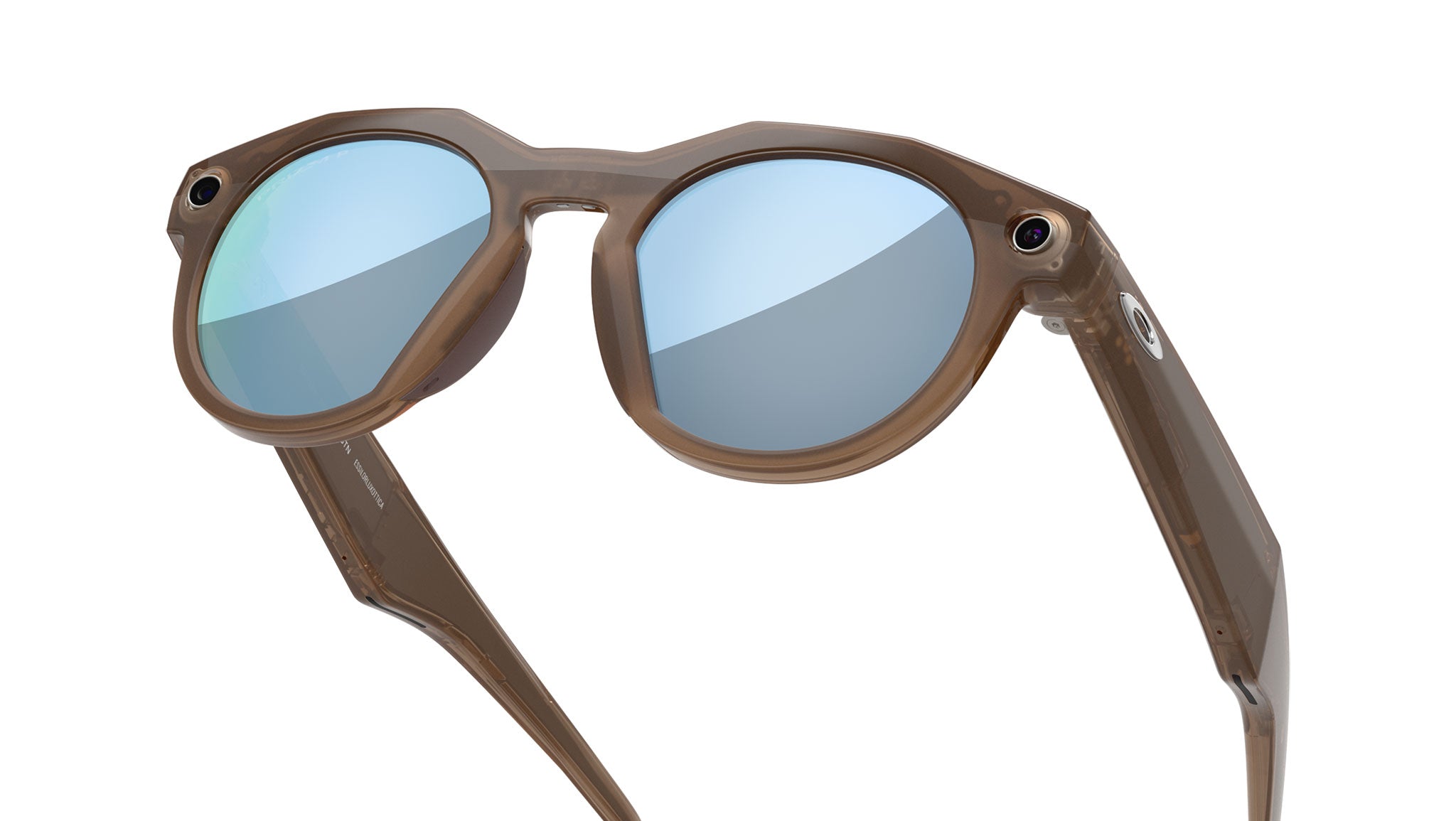 HSTN OW8002 Oakley Meta AI Glasses 800206 Brown Smoke - eye-oo.com