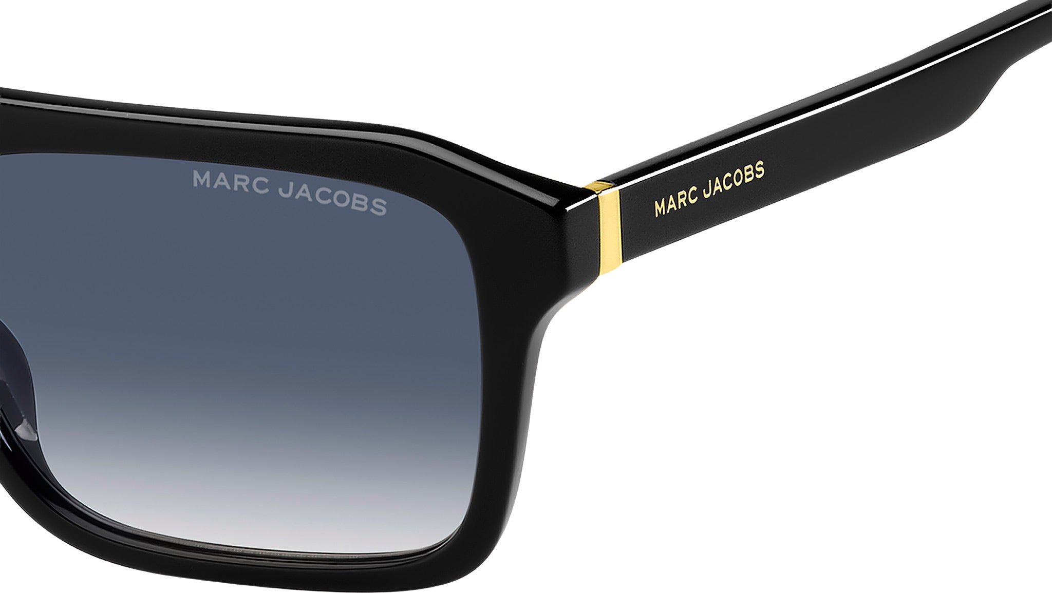 Marc Jacobs MARC 789/S 2M2 08 Sunglasses Black Gold - eye-oo.com