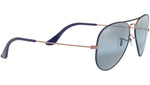 Aviator Mirror RB3025 9156AJ Matte Dark Blue