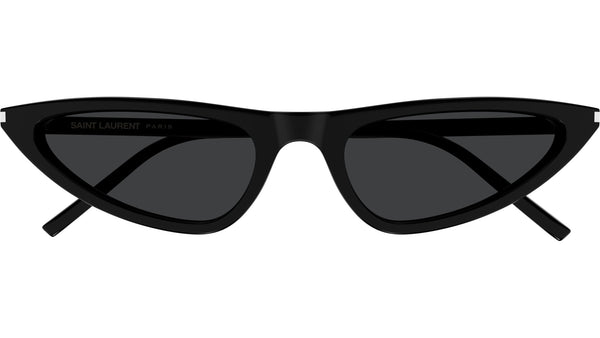 SL 703 Saint Laurent Sunglasses 001 Shiny Black - eye-oo.com