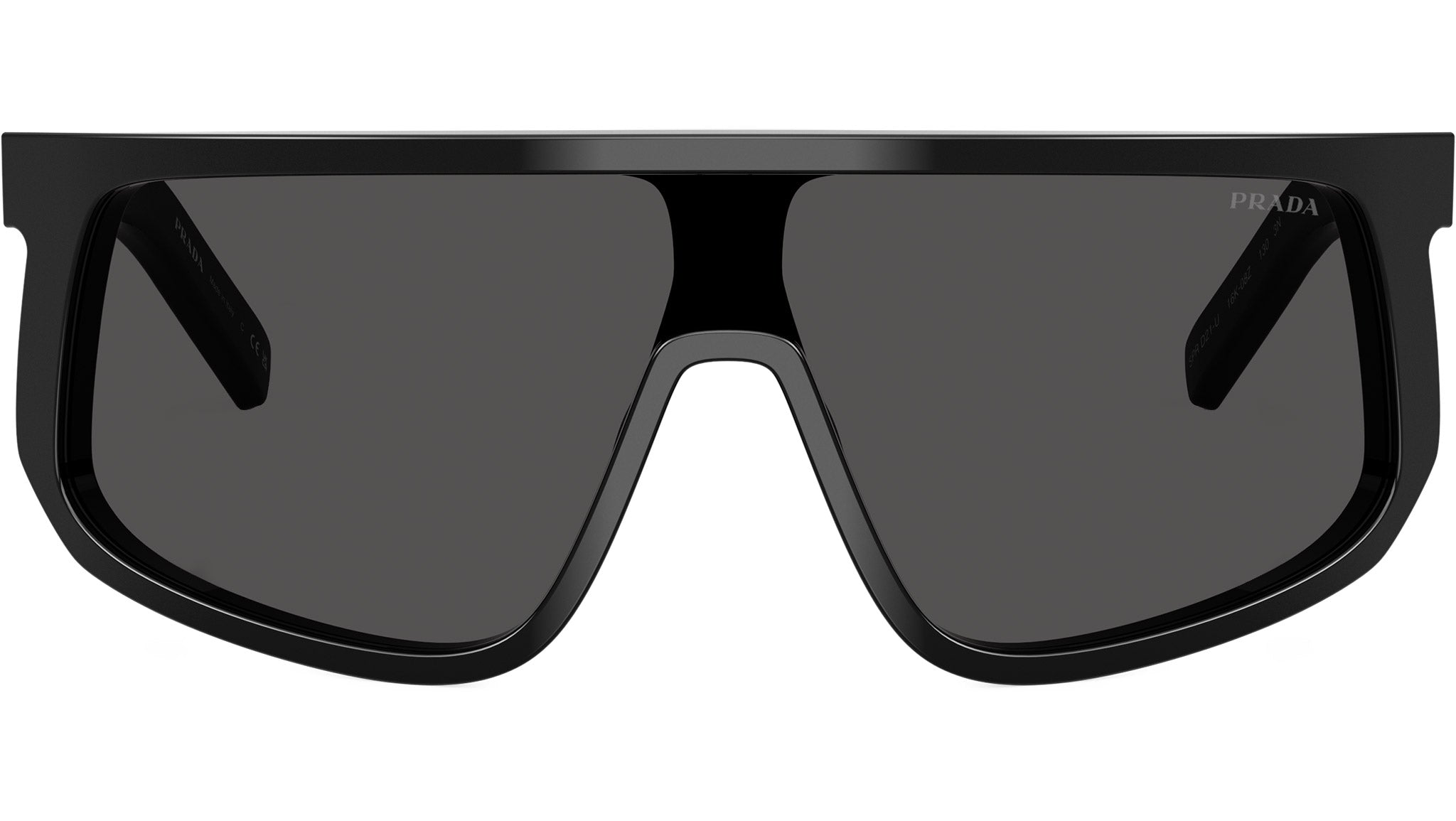 小物 Prada Black Frosted Sunglasses PR C05S Prada Sunglasses 16K08Z Black - eye-oo.com