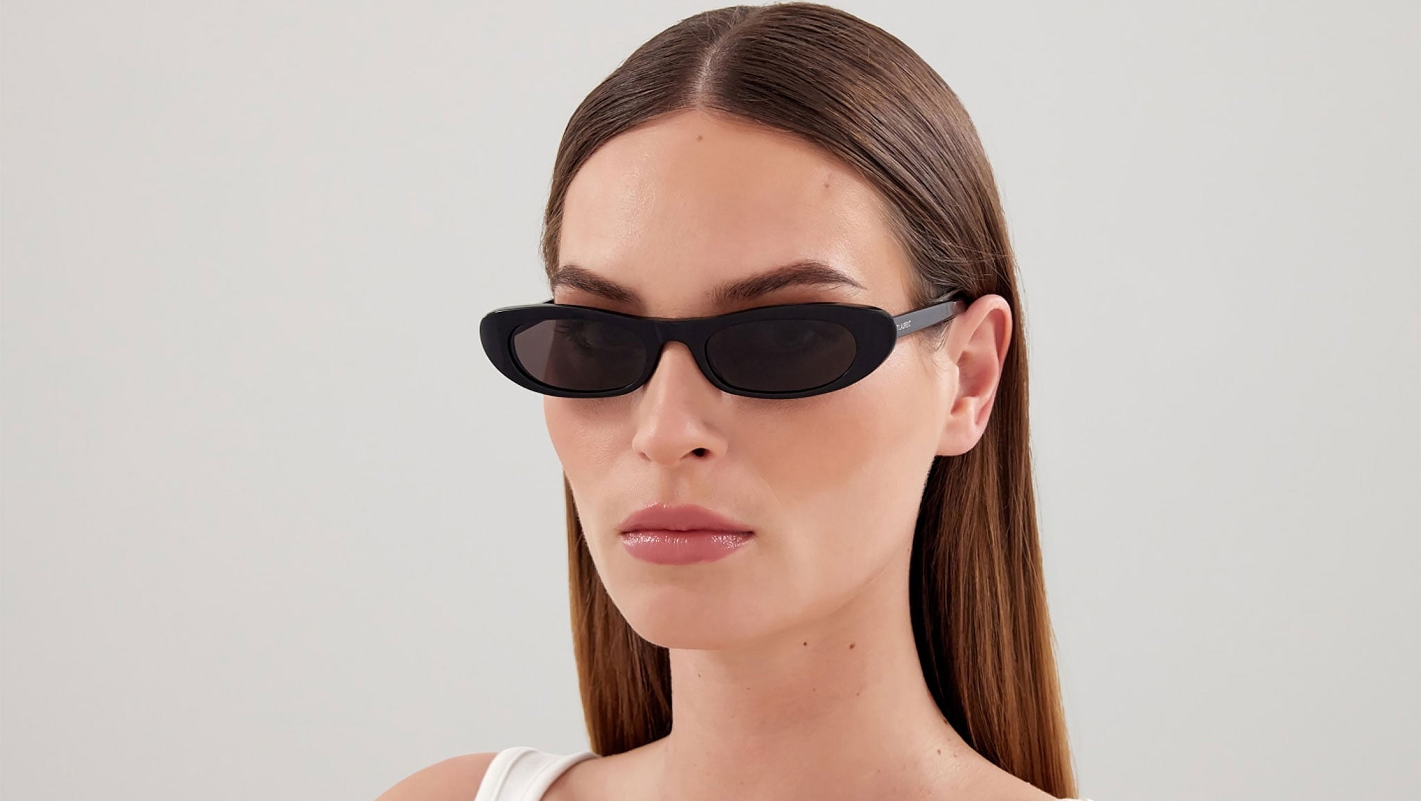 Saint Laurent SL 557 Shade 001 Black Sunglasses - eye-oo.com