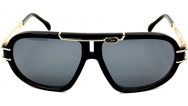 Cazal Model 8018 001 Sunglasses Black-Gold - eye-oo.com