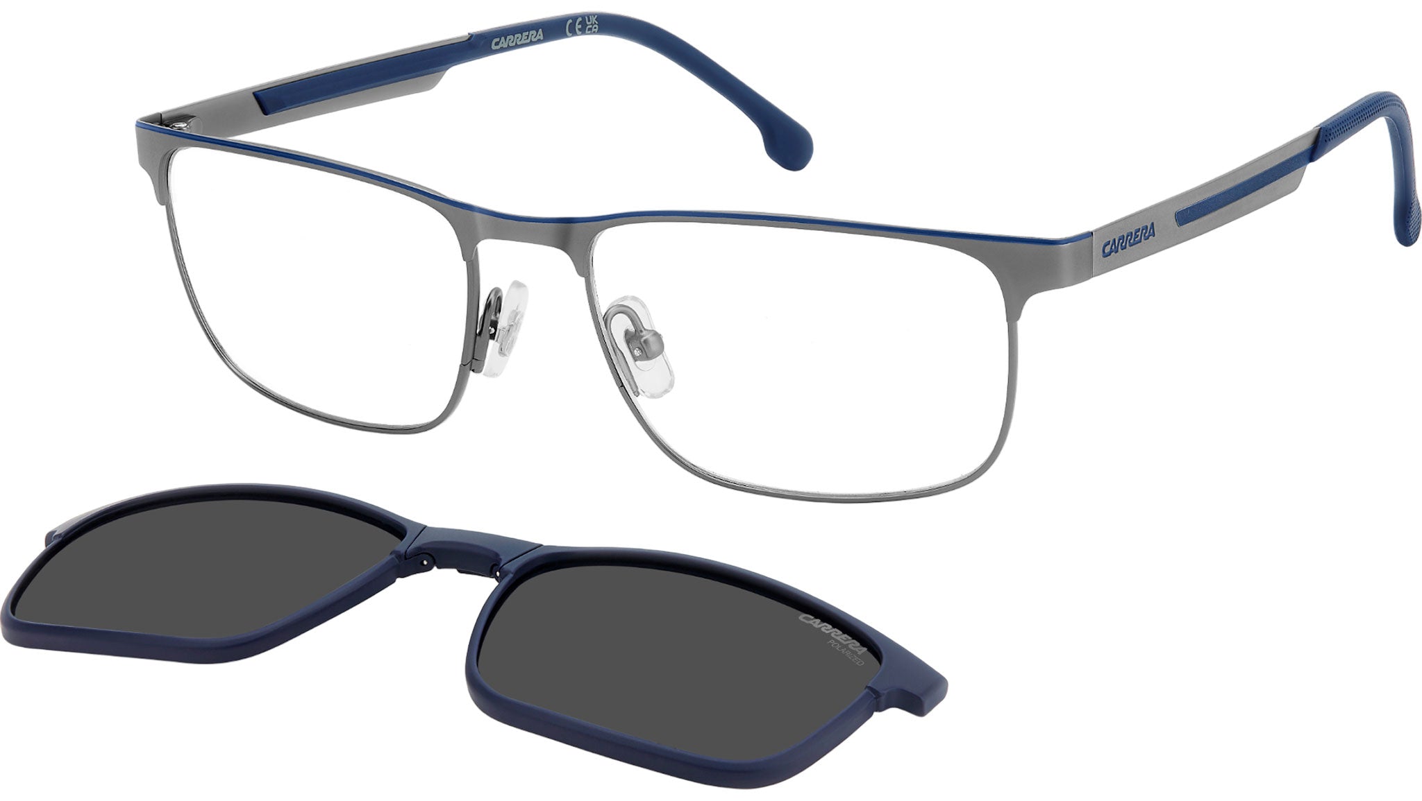 Carrera CA 8921/C V6D Optical Frame Matte Dark Ruthenium Blue
