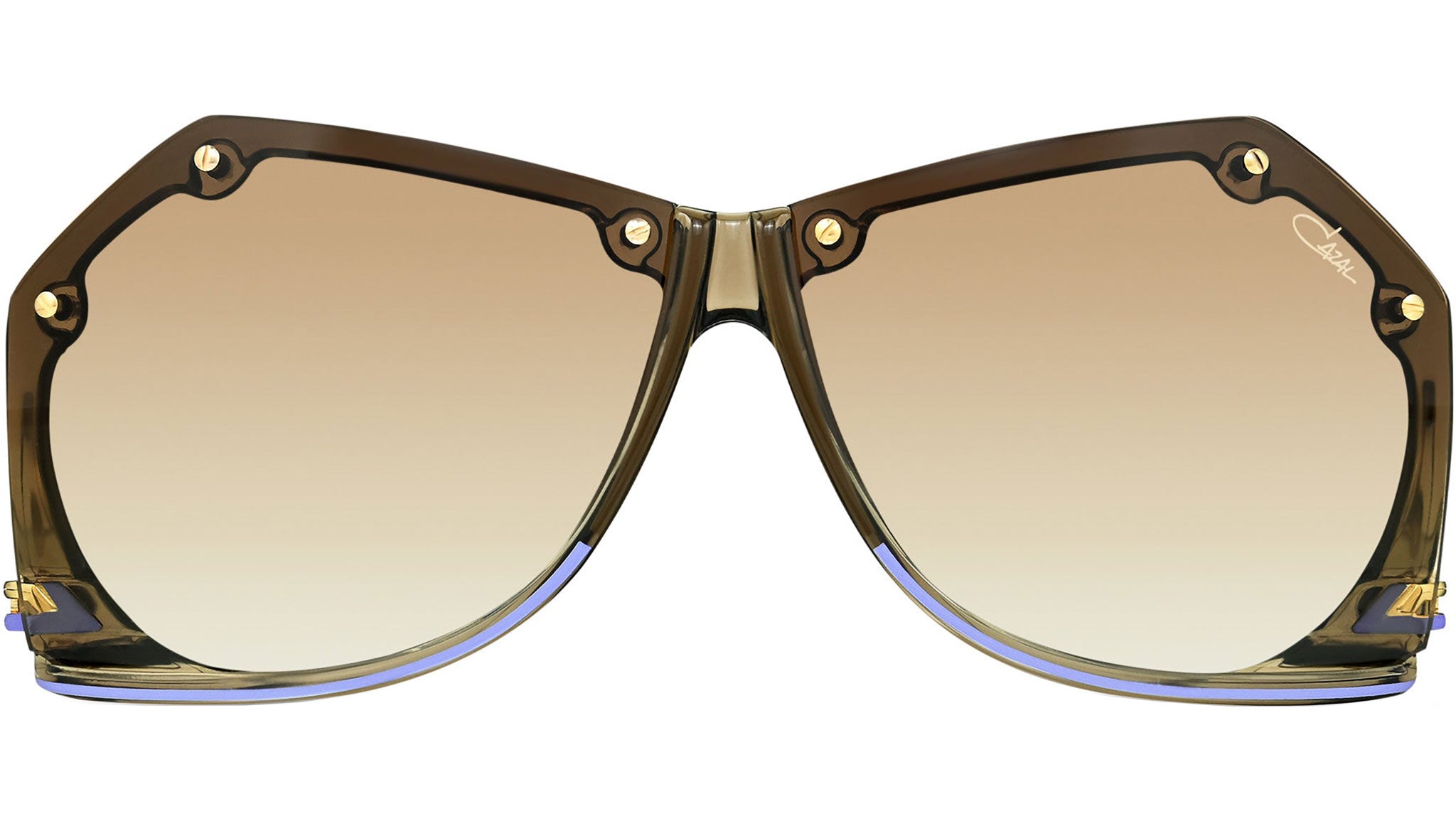 Cazal Model 8018 001 Sunglasses Black-Gold - eye-oo.com