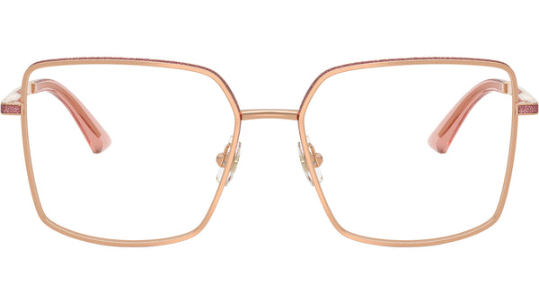 JC2017J Jimmy Choo Glasses 3008 Rose Gold - eye-oo.com