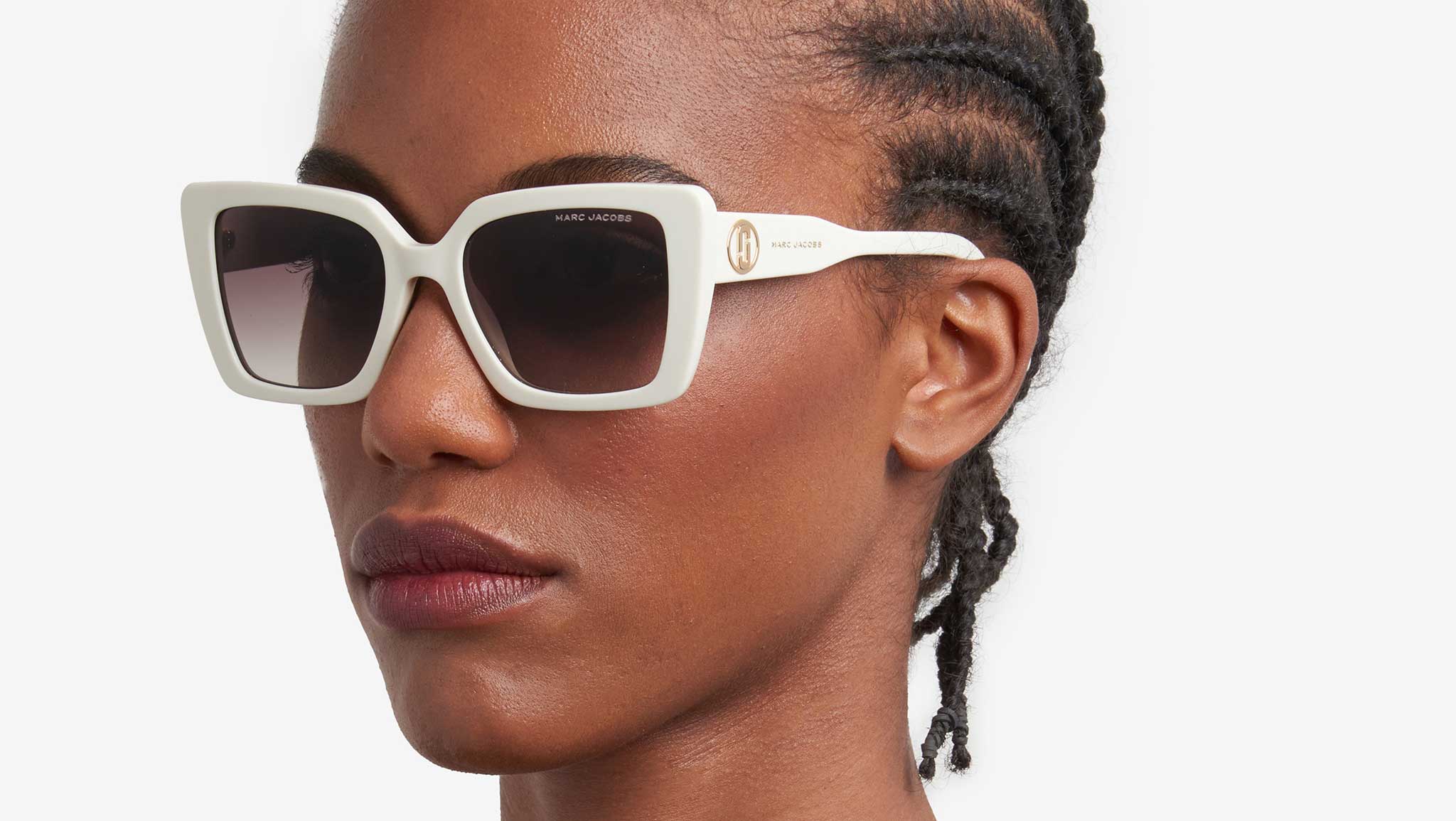Marc Jacobs MARC 733/S SZJ HA Sunglasses Ivory - eye-oo.com