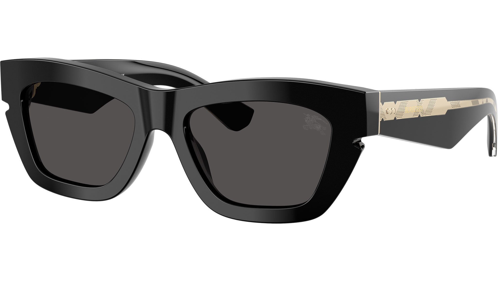 Burberry BE4464D Sunglasses 416187 Black - eye-oo.com