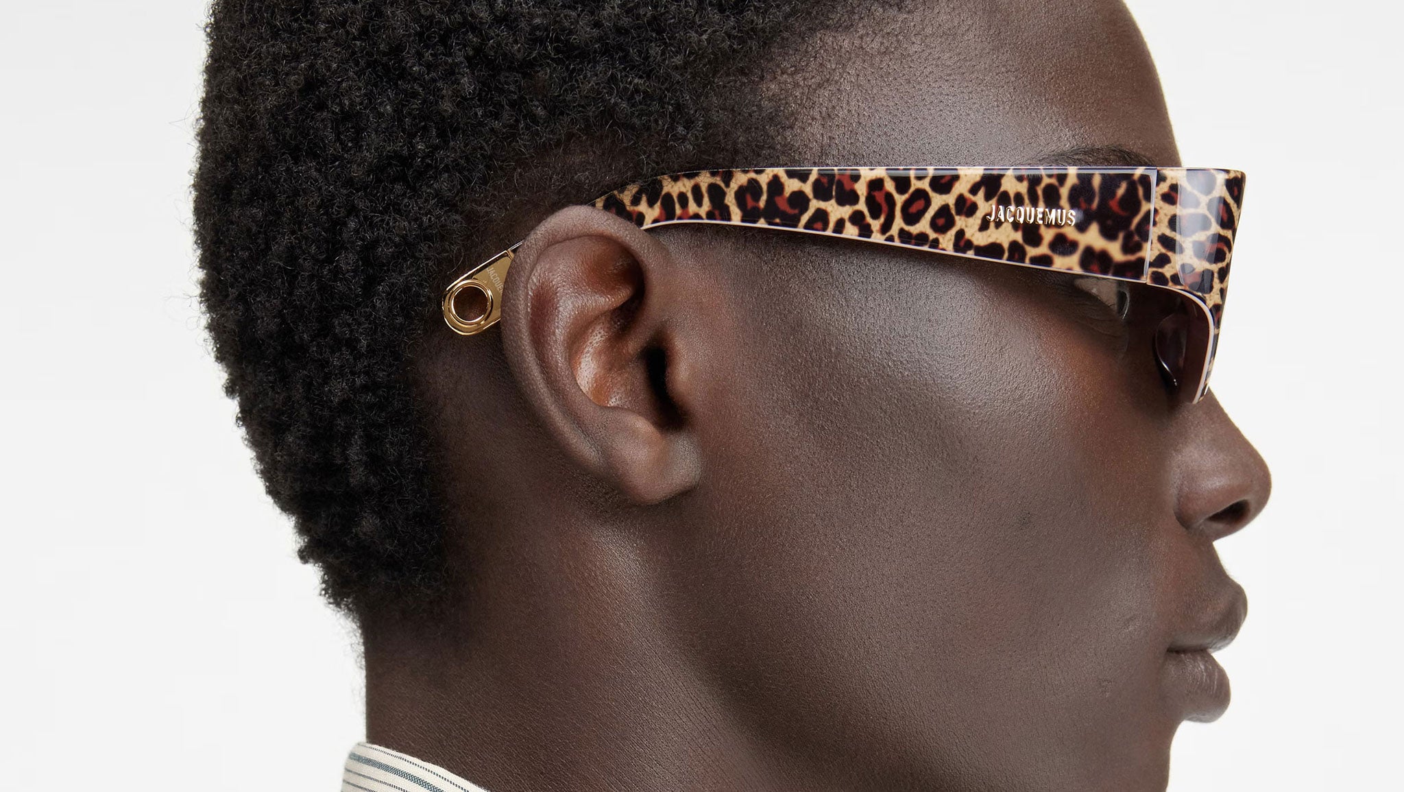 Ovalo Jacquemus Sunglasses Print Leopard - eye-oo.com