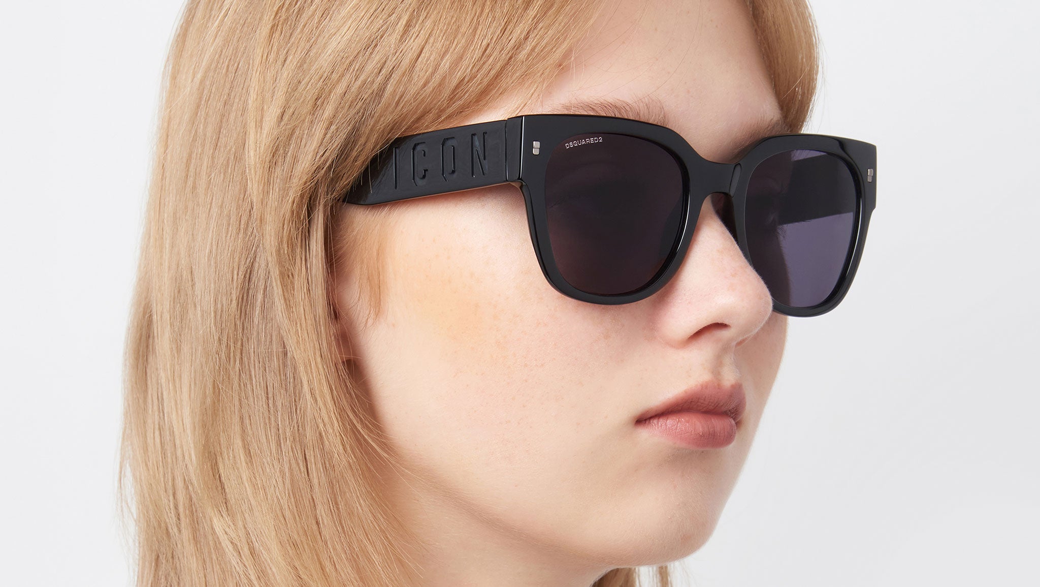 Dsquared2 Sunglasses ICON 0006/S 807 IR Black - eye-oo.com display picture 2