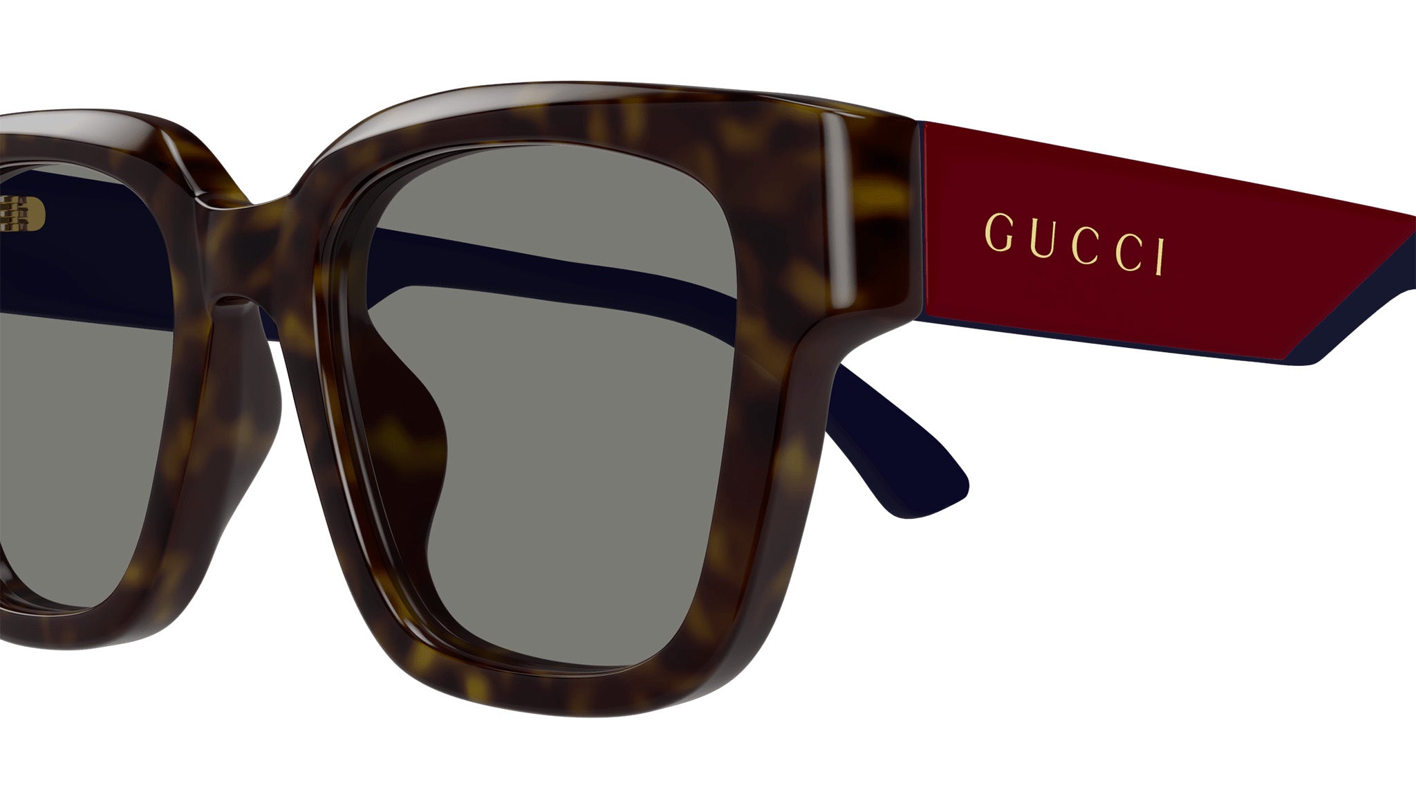 Gucci Sunglasses GG1670SK 002 Dark Dark Havana - eye-oo.com