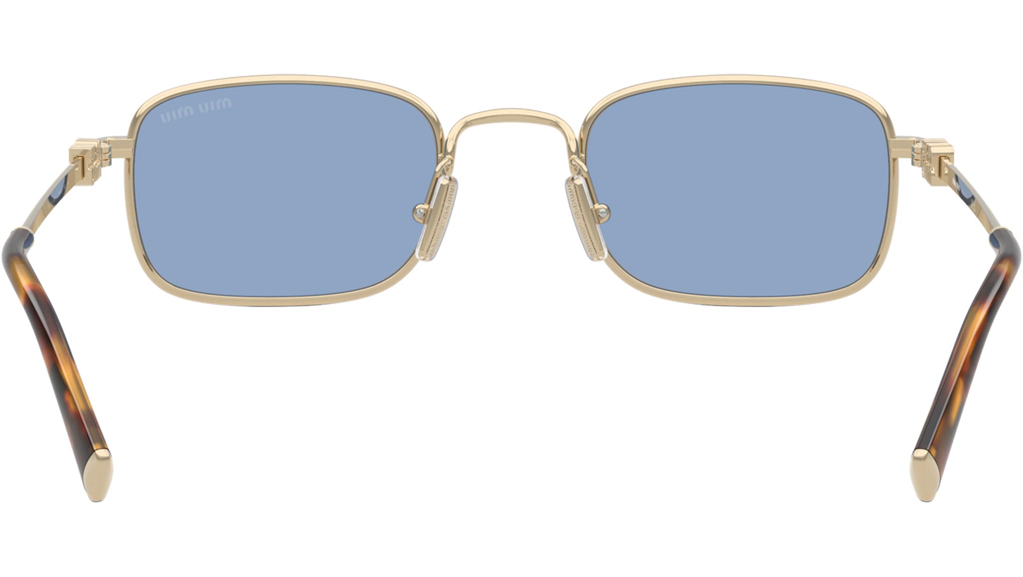 Griego M93 美品 MU A53S Miu Miu Sunglasses ZVN60O Pale Gold - eye-oo.com