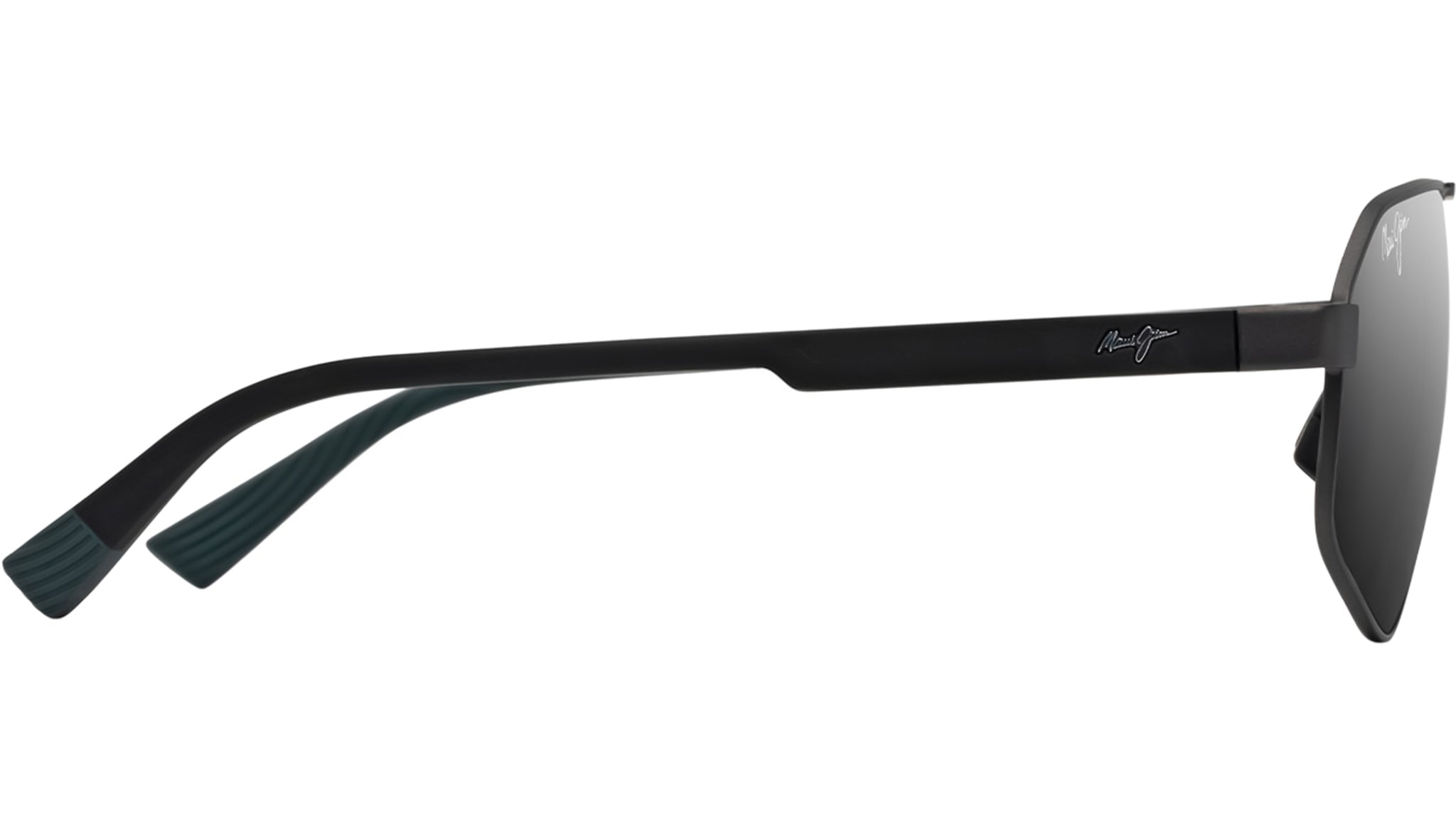 Maui Jim Keawawa DSB620 02 Sunglasses Matte Gunmetal / Black