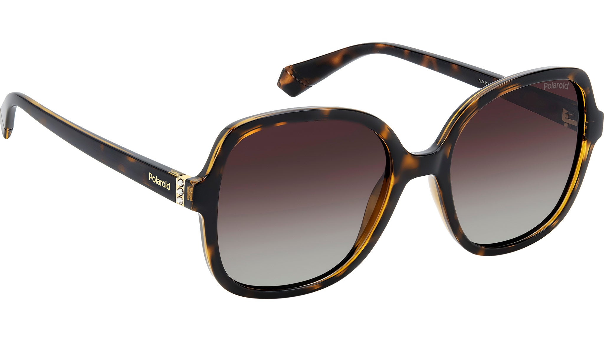 Polaroid Women\'s Square Sunglasses PLD PD7601-2C Havana Polarized Polaroid Sunglasses PLD-4176-S-X 086/LA main image 3