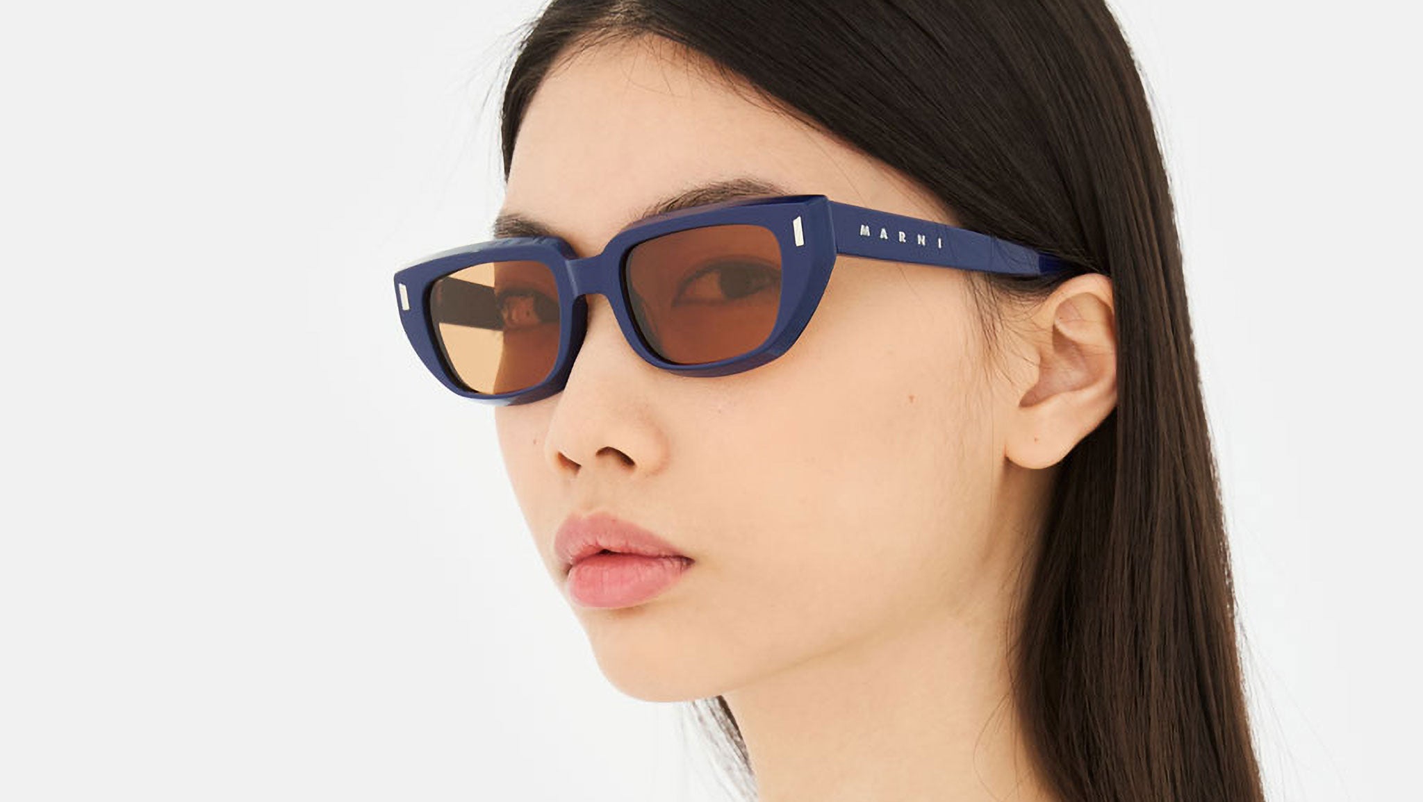 Marni Glasses Etezea Deep Blue UWF - eye-oo.com