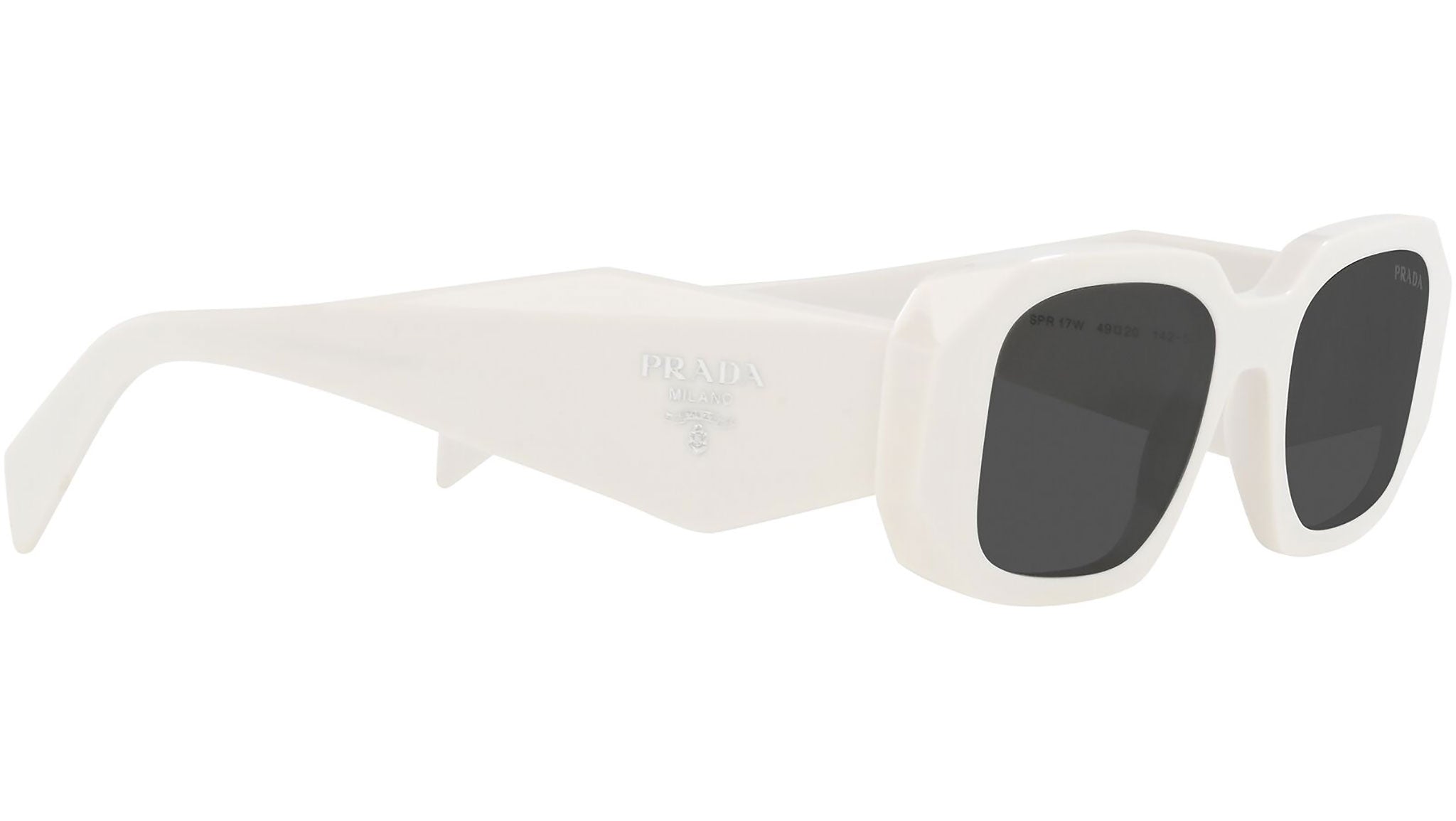 PRADA Symbol サングラス　ホワイト　PR17WS 1425S0 PR 17WS Prada Sunglasses 1425S0 Talc - eye-oo.com