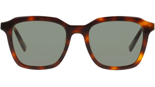 Saint Laurent SL 457 002 Shiny Havana Sunglasses - eye-oo.com