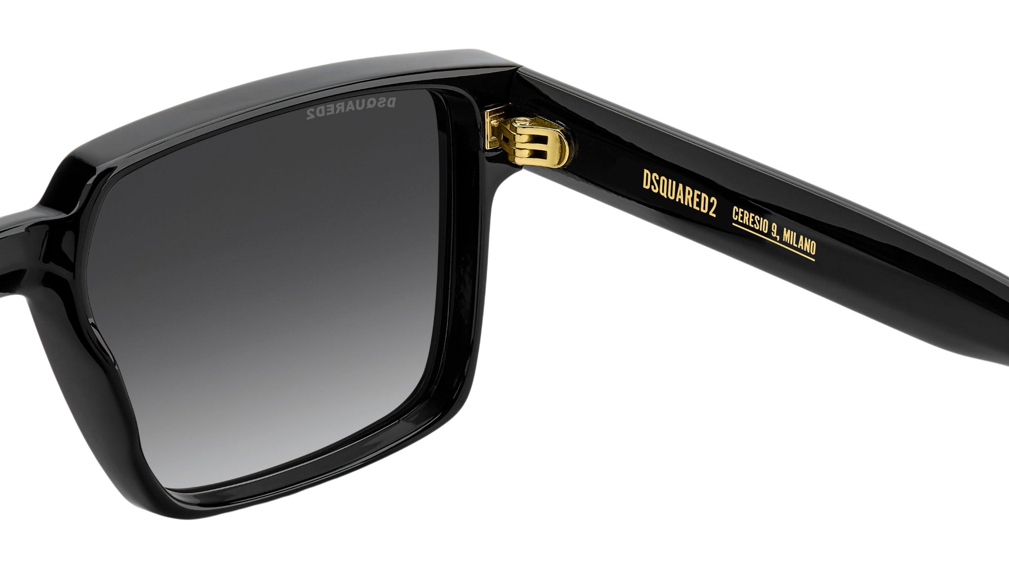 【新品】DSQUARED2 ラウンド型サングラス Dsquared2 D2 0202/G/S 807 9O Sunglasses Black - eye-oo.com