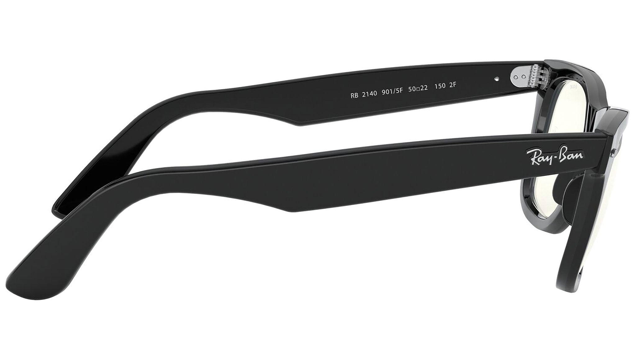 Ray-Ban Wayfarer RB2140 901/5F Black Sunglasses - eye-oo.com