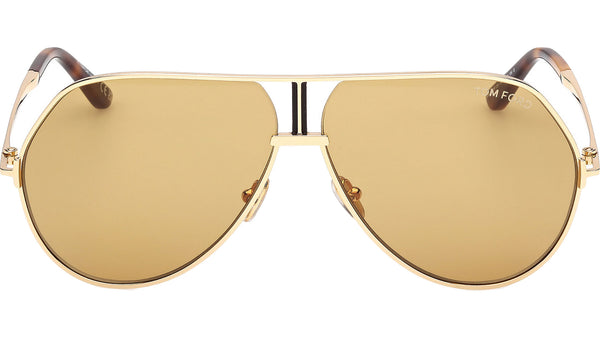 Tom Ford Rickie Sunglasses in Brown/Taupe Tom Ford Rickie-02 Sunglasses | Shopbop main image 4