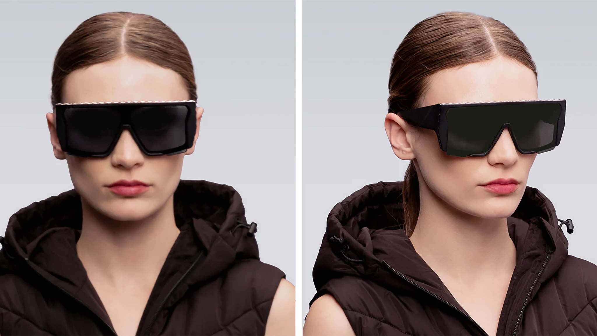 Dita Women’s Sunglasses- Dust Black Y2K Dita Hyperlux-1000 DTS470 Aviator Sunglasses | Fashion  main image 2