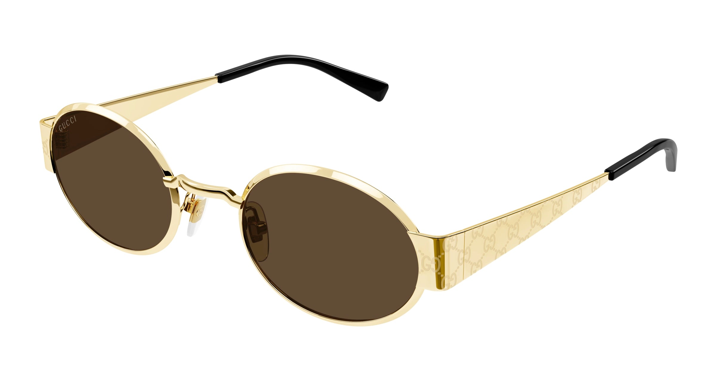Gucci GG1854S 005 Panthos Sunglasses Gold - eye-oo.com