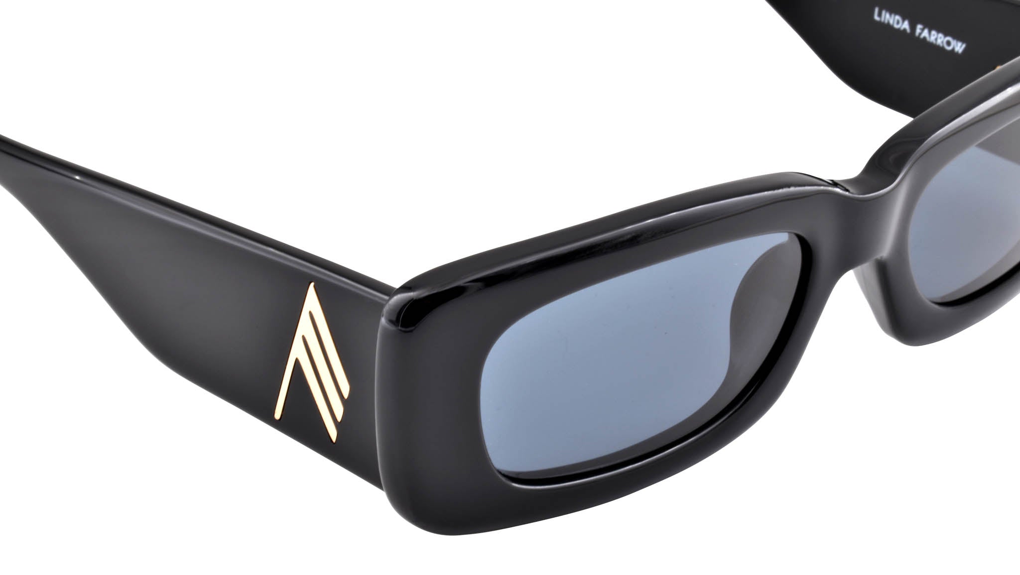 The Attico Mini Marfa in Black Sunglasses - eye-oo.com