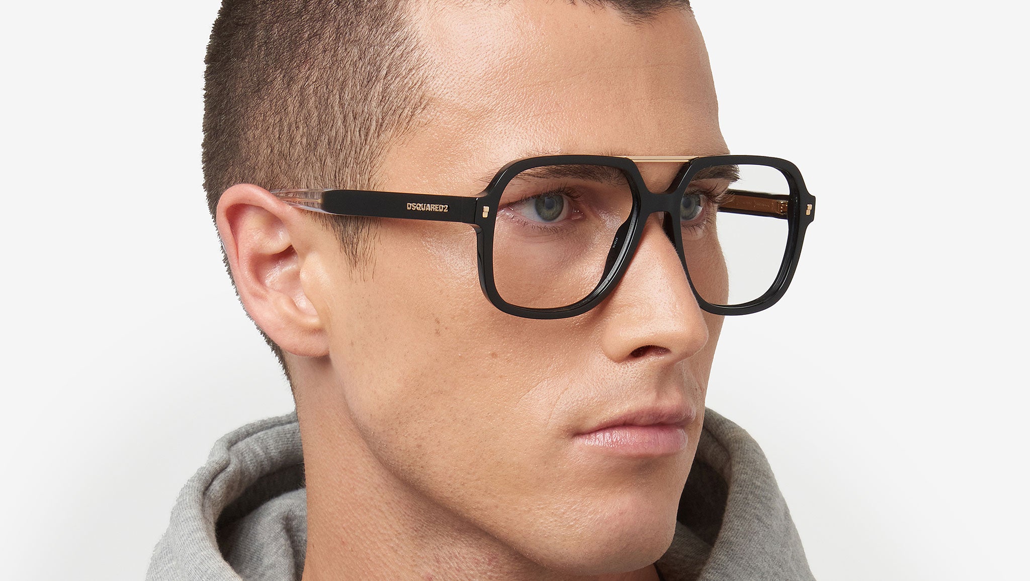 Dsquared2 Optical Frame D2 0145 807 Black - eye-oo.com